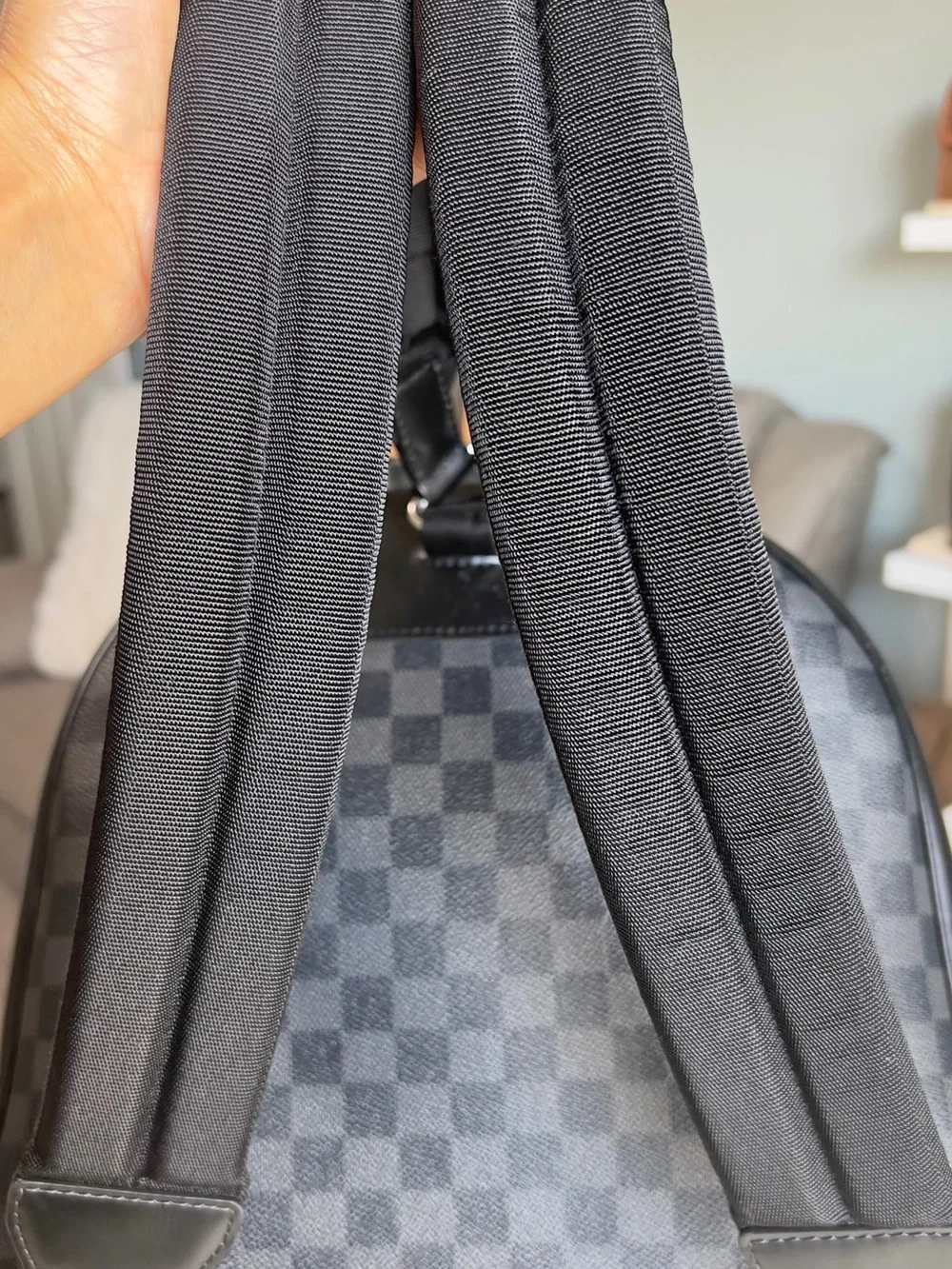 Authentic Louis Vuitton Josh Backpack Damier Graphite